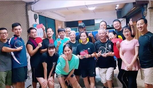 罗志祥为母亲办乒乓球赛