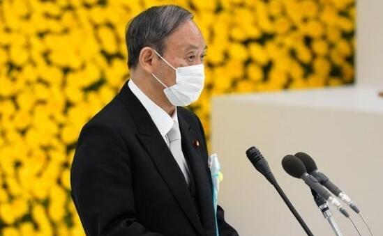 日本前首相菅义伟参拜靖国神社