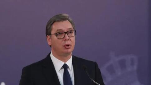 武契奇宣布首轮总统选举胜出