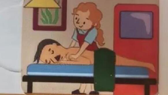 儿童绘本出现裸身男子按摩画面