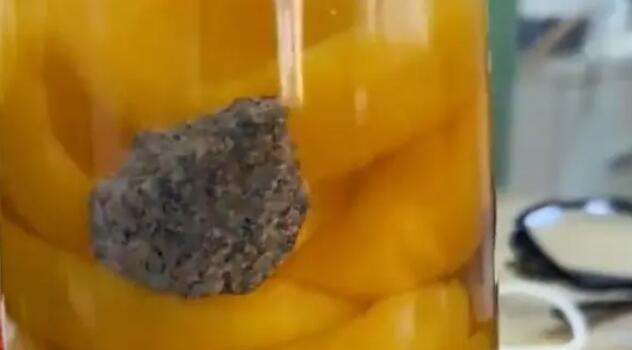 罐头里面有石头厂家称是麦饭石