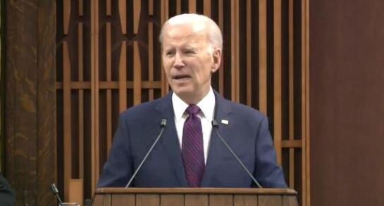 拜登称为中国的进步鼓掌