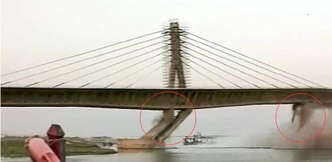 印度耗资百亿卢比的大桥又塌了