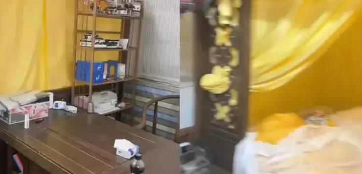 租客退租留下宫里宫气家具