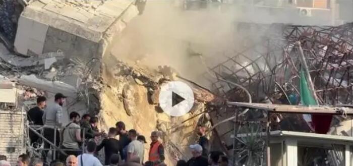 美俄回应伊朗驻叙利亚使馆建筑遭袭